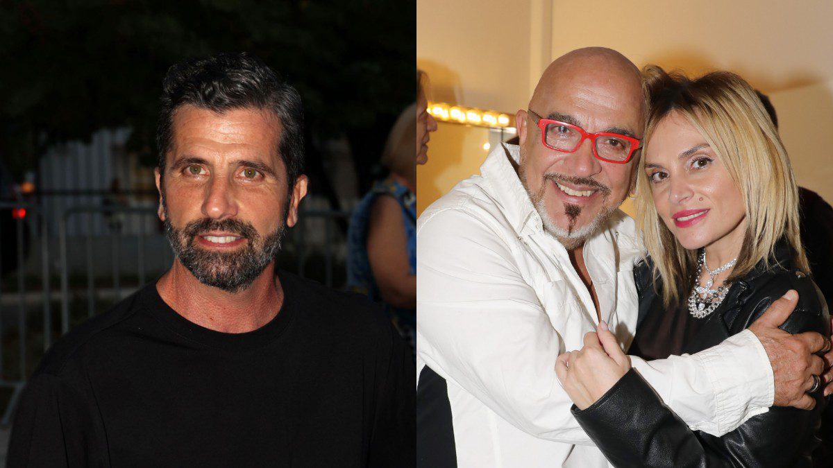 Βισκαδουράκης (Αριστερά) Ζουγανέλη με τον πατέρα της (δεξιά)