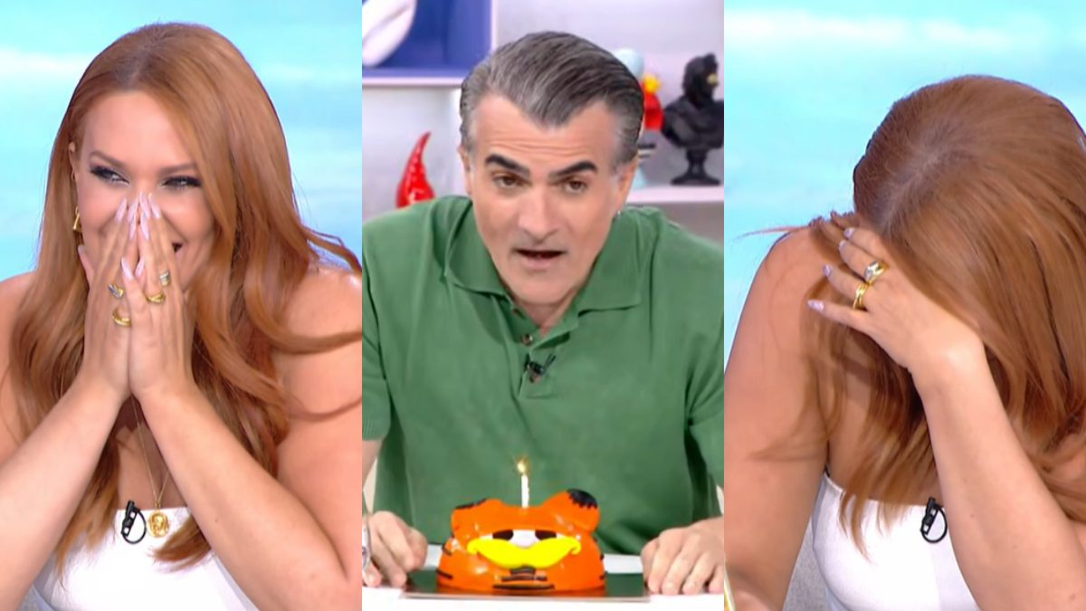 Η Σίσσυ Χρηστίδου και ο Παύλος Σταματόπουλος στο Χαμογέλα και Πάλι