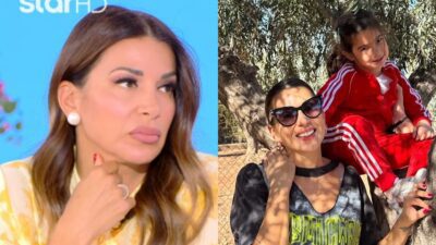 Η Ελένη Χατζίδου με την κόρη της, Μελίτα