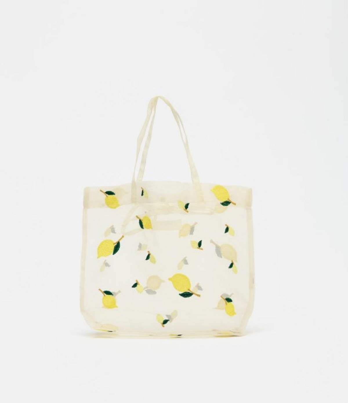 τσάντα Zara με λεμόνια