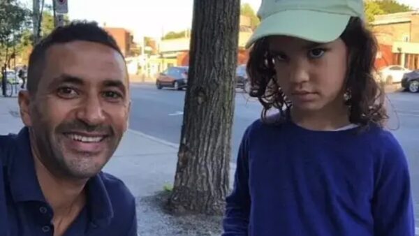 Μελίνα Γαλάνη Φρατολίν με τον πατέρα της