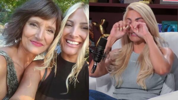 Η Ιωάννα Τούνη με τη μητέρα της