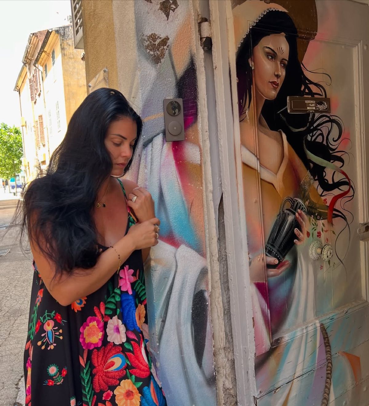 Η Μαρία Κορινθίου στη Βασιλική της Μαρίας Μαγδαληνής