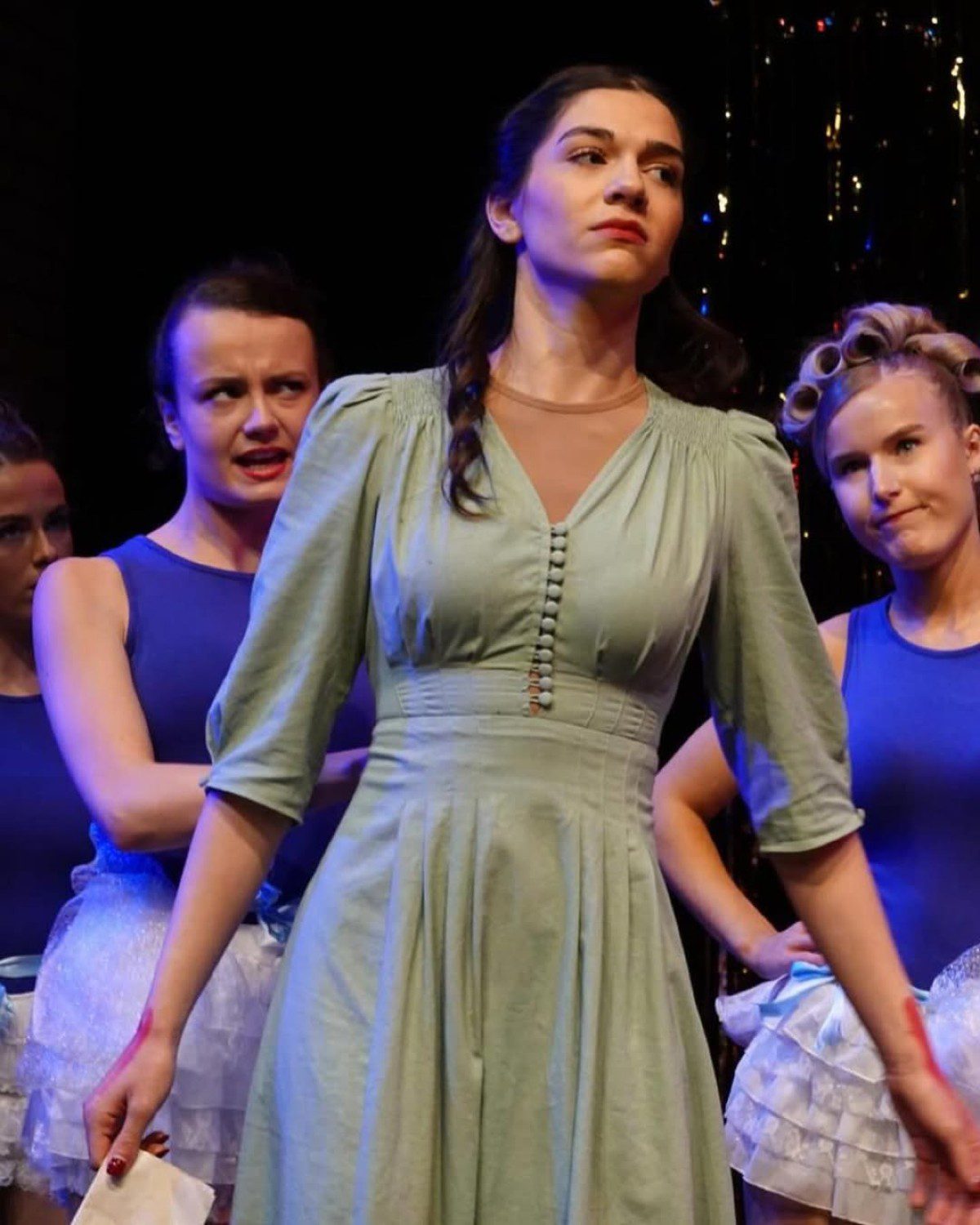 Η Μελίνα Νικολαΐδη στο θέατρο