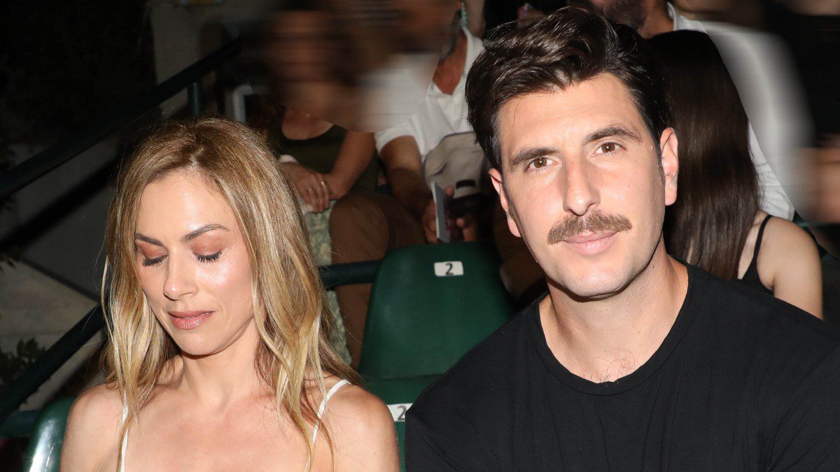 Η Ντορέττα Παπαδημητρίου με τον Γιώργο Γεροντιδάκη σε έξοδό τους