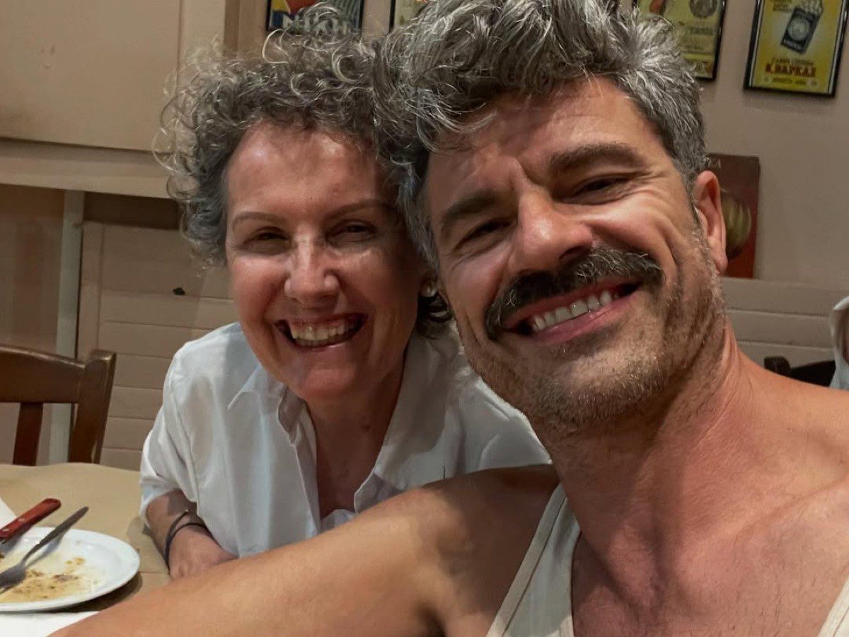 O Χρήστος Βασιλόπουλος με τη μητέρα του