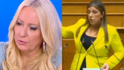 Η Αφροδίτη Γραμμέλη και η Ζωή Κωνσταντοπούλου