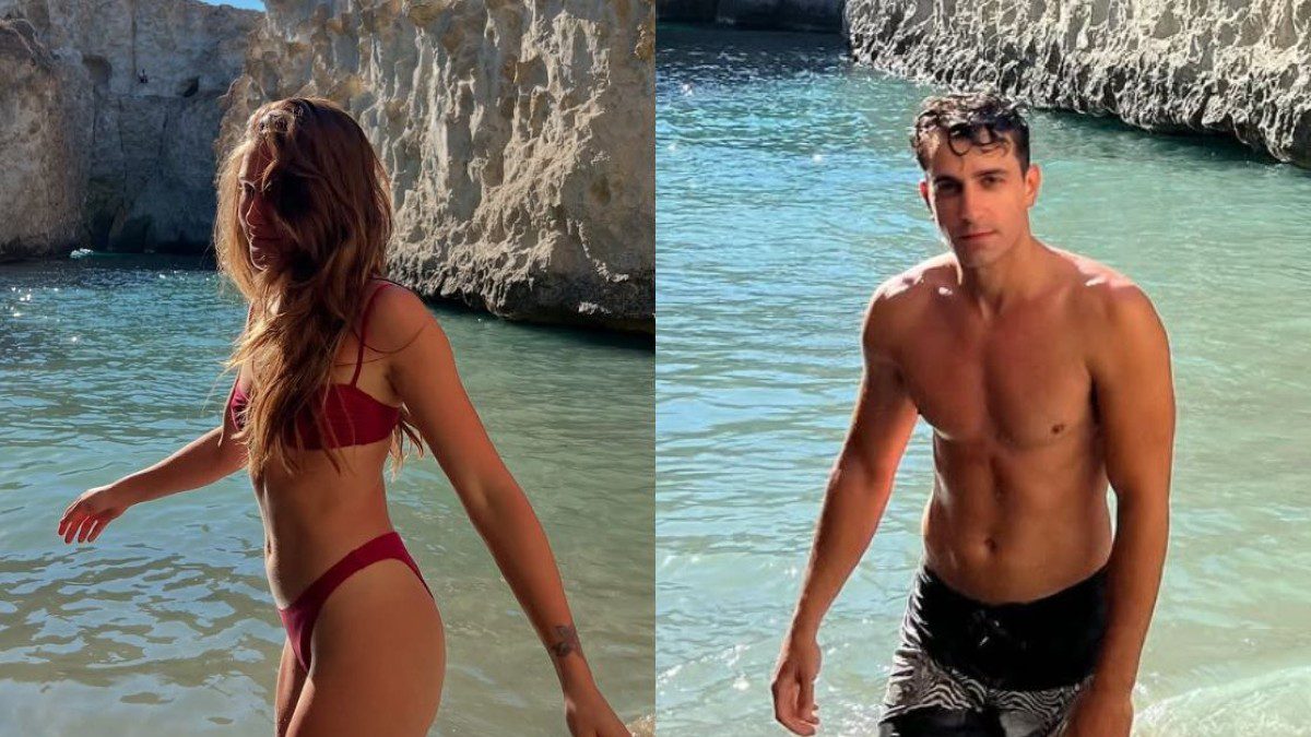 Η Αφροδίτη Λιάντου και ο Αλέξανδρος Σκουρλέτης στη Μήλο