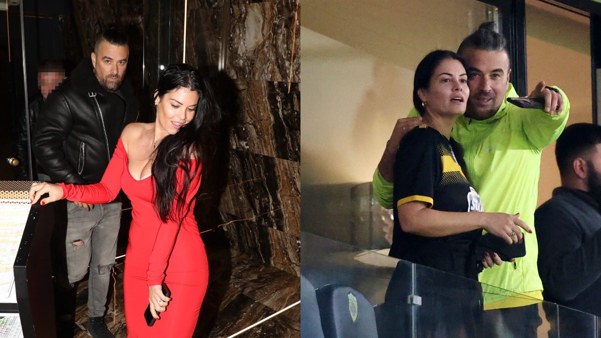 Ο Γιάννης Αϊβάζης και η Μαρία Κορινθίου