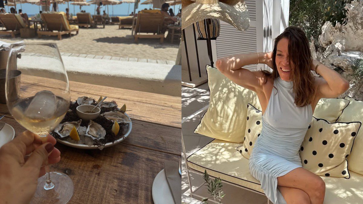 Η Βίκυ Καγιά στην Ίμπιζα