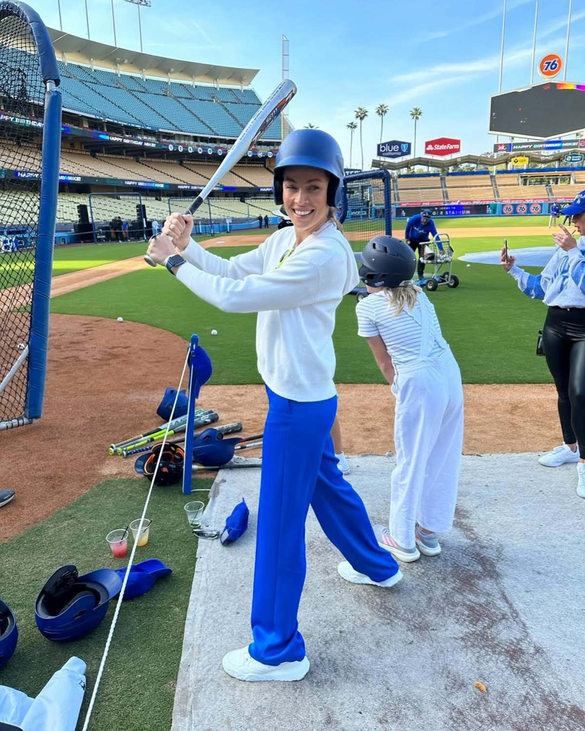 Η Μαριέττα Χρουσαλά παίζει ράγκμπι