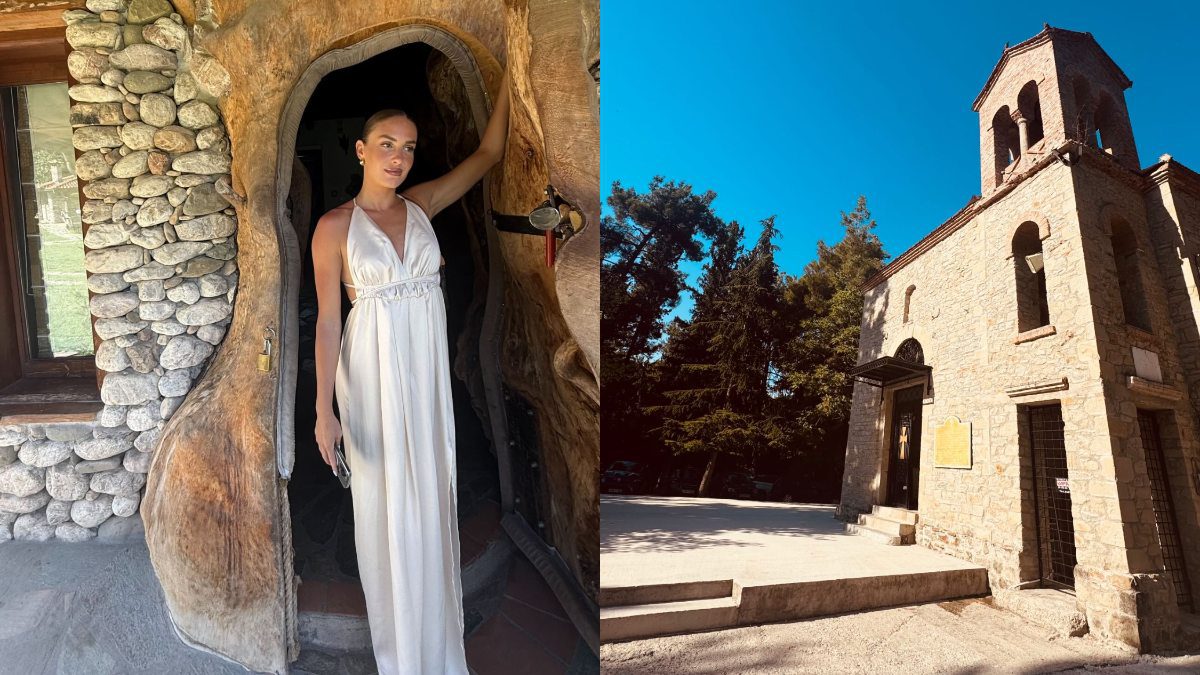 Η Κατερίνα Δαλάκα σε διακοπές