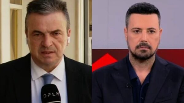 Ο Νίκος Αλεξανδρής και ο Πέτρος Κουσουλός