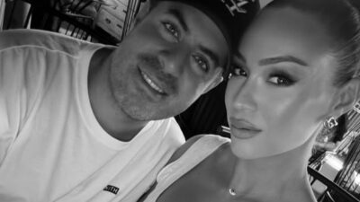 Η Δώρα Παντέλη με τον σύζυγό της