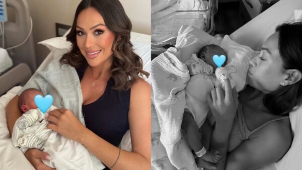 Η Δώρα Παντέλη αγκαλιά με τον γιο της