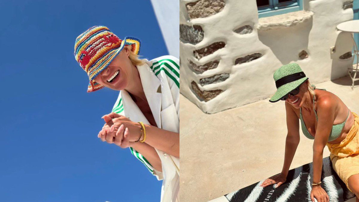 Η Έλενα Χριστοπούλου στις διακοπές της