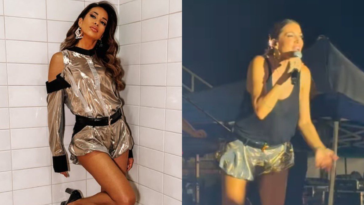 Η Ελένη Χατζίδου πάνω στη σκηνή