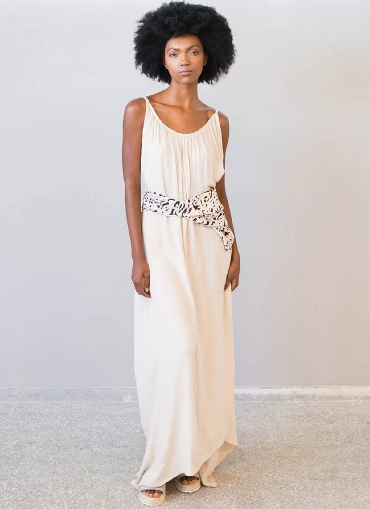 λευκό φόρεμα Favela