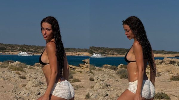 Η Ελένη Φουρέιρα με μπικίνι στα Κουφονήσια