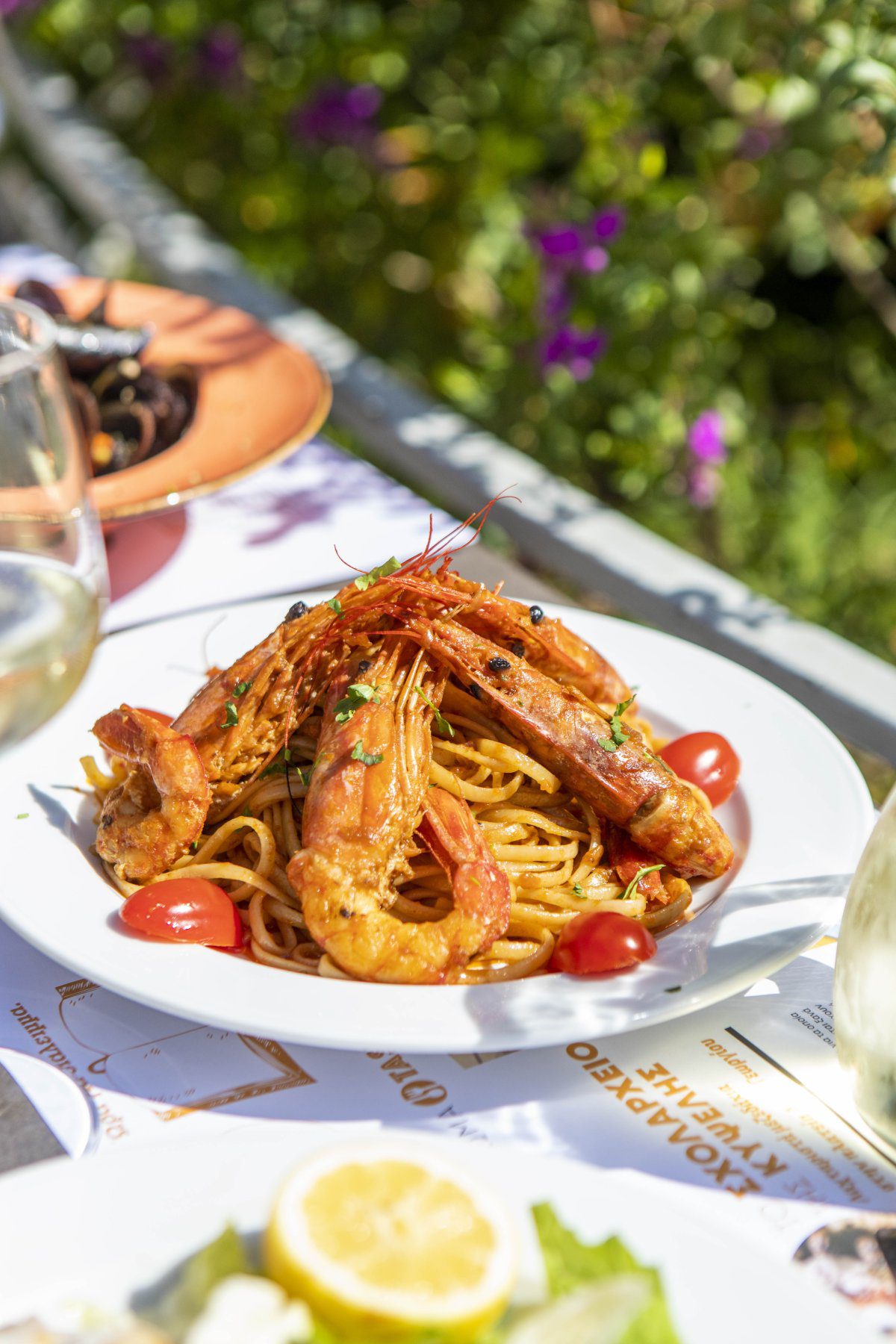 γαριδομακαρονάδα Σχολαρχείο