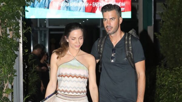 Η Κατερίνα Γερονικολού και ο Γιάννης Τσιμιτσέλης