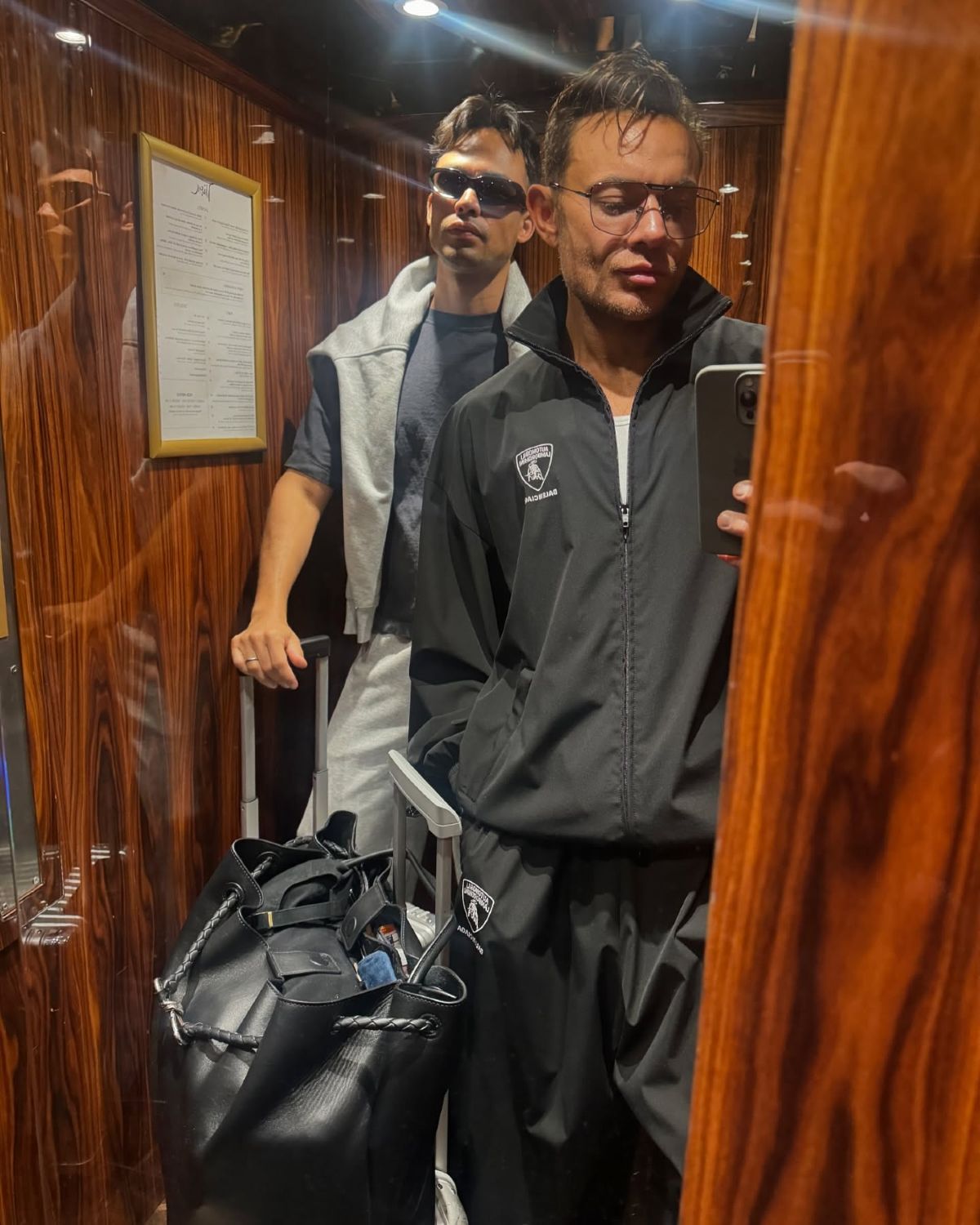 Ο Δημήτρης Γιαννέτος με τον σύντροφό του