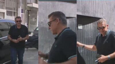 Ο Γιώργος Λιάγκας στην κάμερα