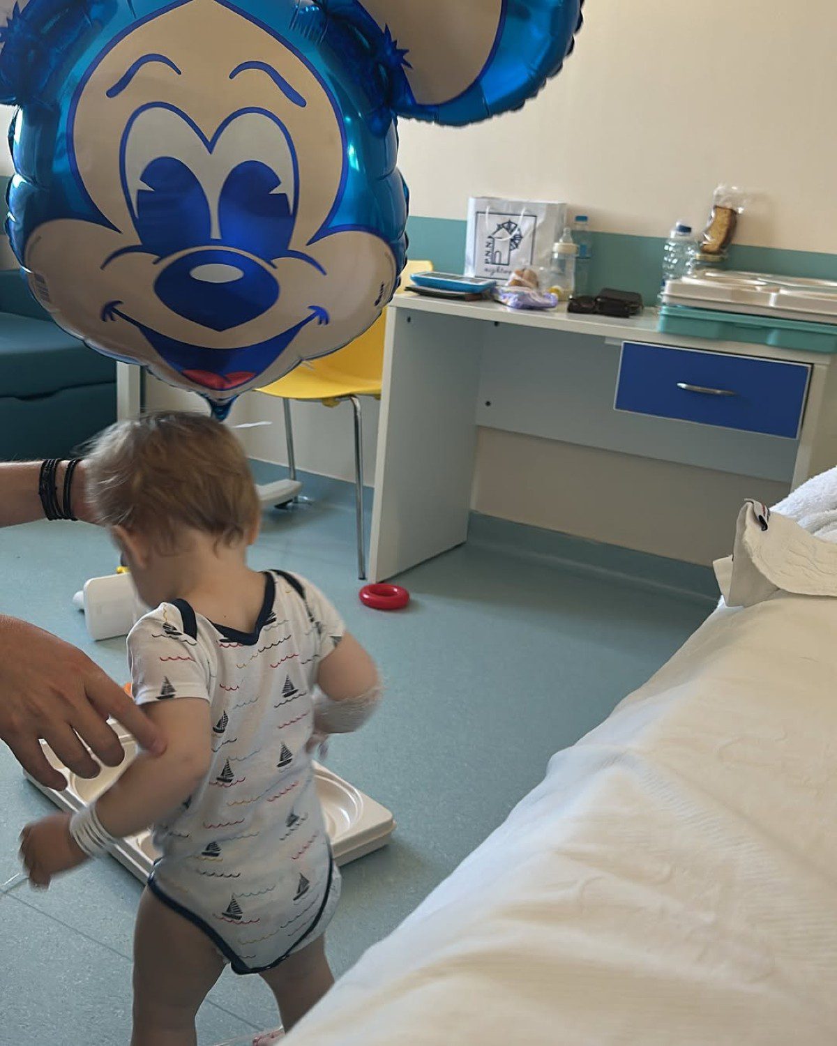 Ο γιος της Ειρήνης Γκανιάτσου στο νοσοκομείο