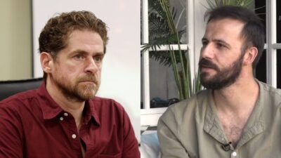 Ο Νίκος Γκέλιας και ο Δημήτρης Λάλος