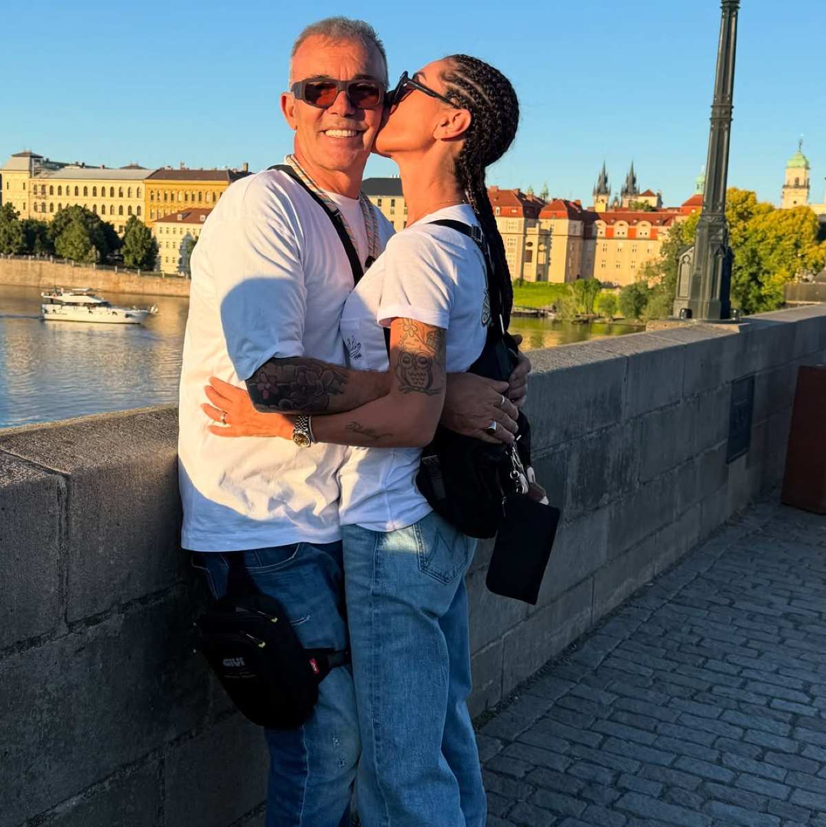 Ο Στέλιος Ρόκκος και η Λέλε Γκόφα