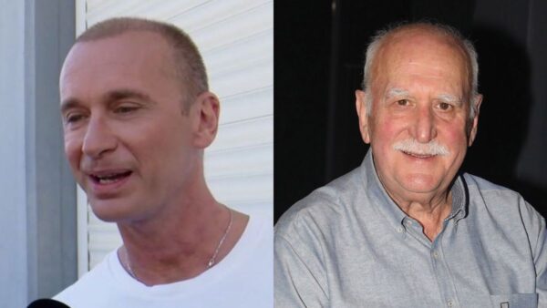 Ο Γιώργος Γρηγοριάδης και ο Γιώργος Παπαδάκης