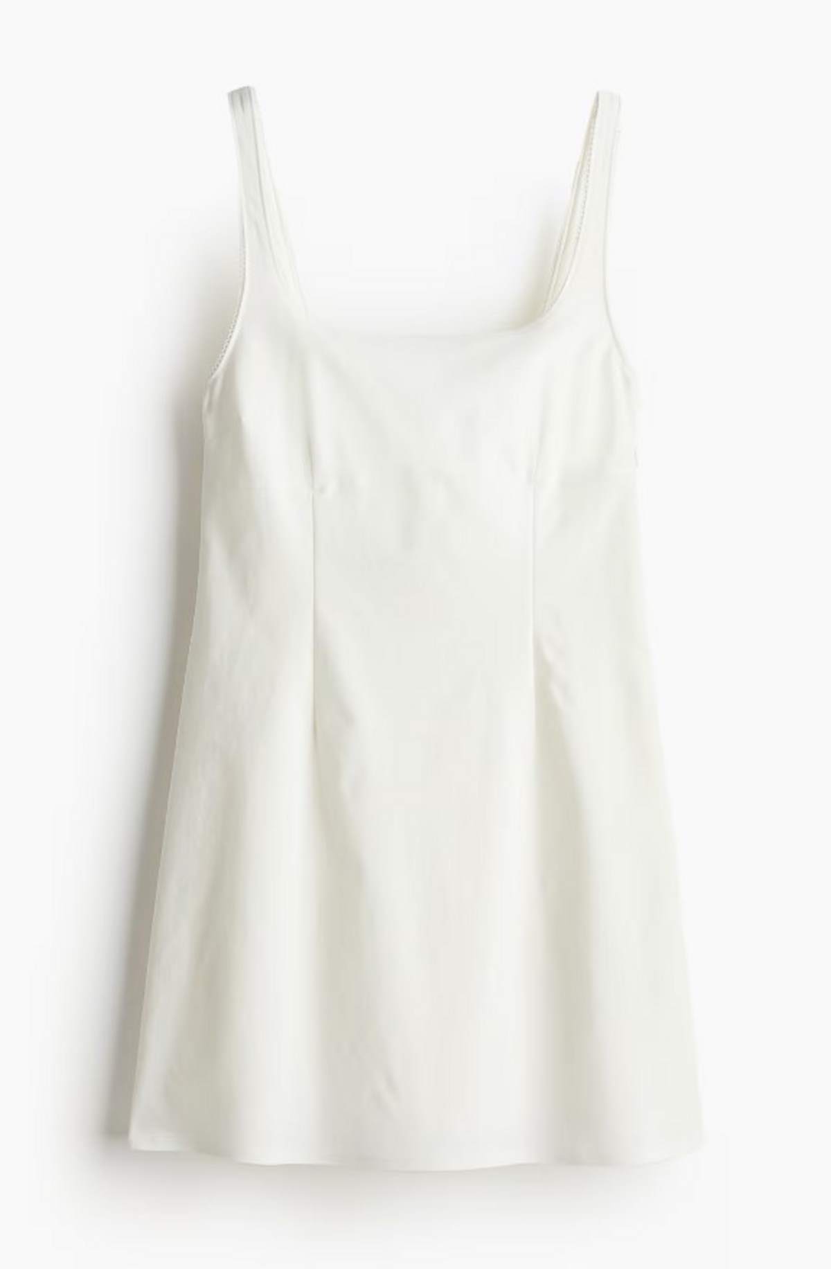 λευκό φόρεμα