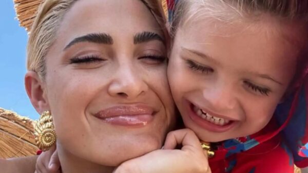 Η Ιωάννα Τούνη με τον γιο της, Πάρη