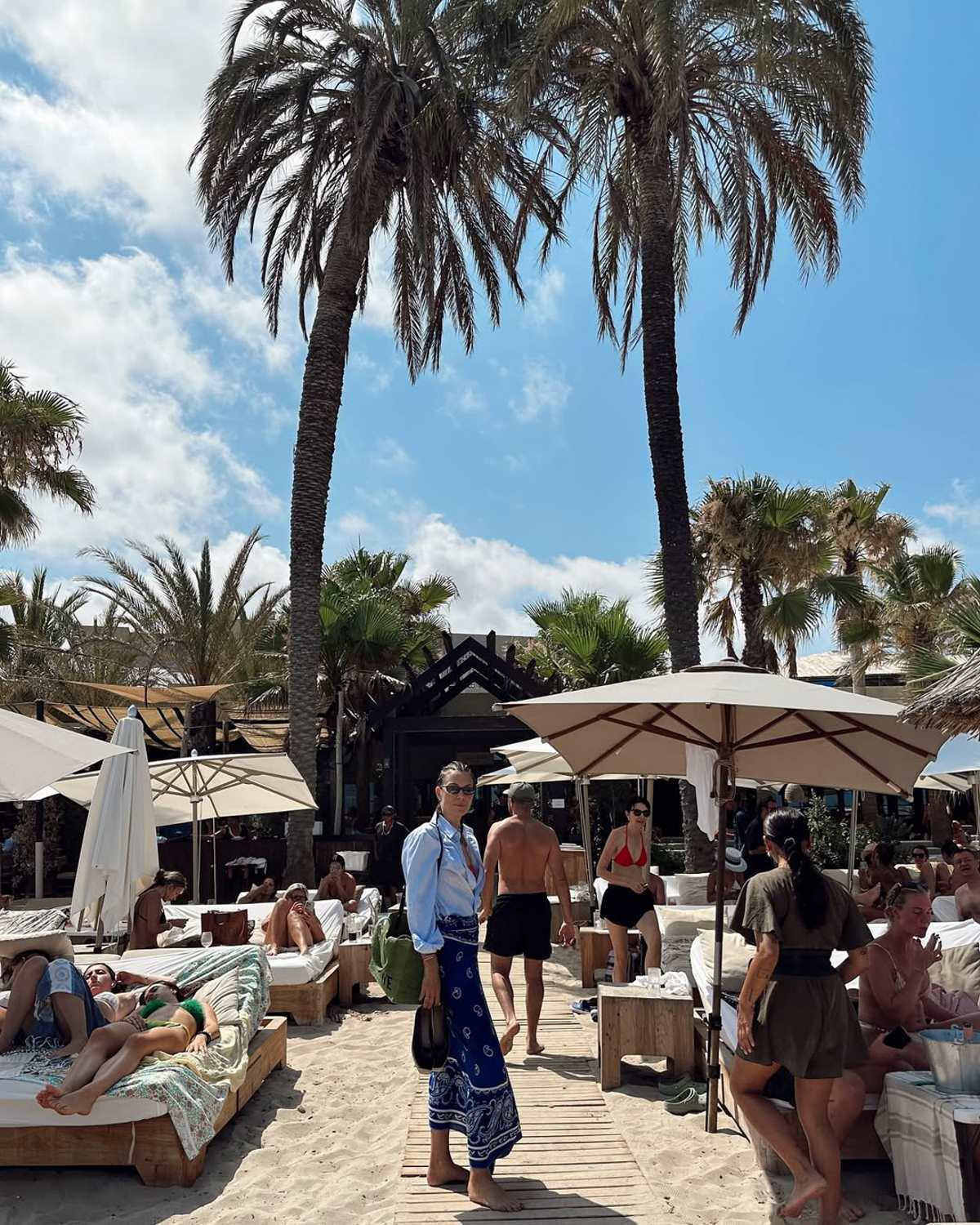 Η Βίκυ Καγιά στην Ίμπιζα