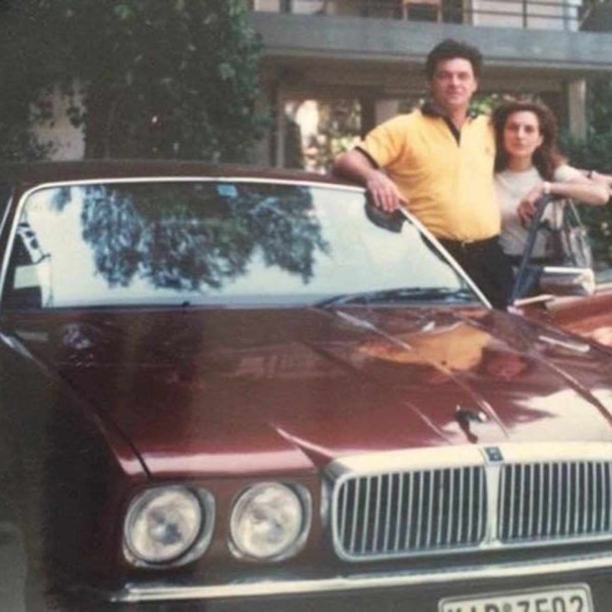 Η μητέρα της Κατερίνας Καινούργιου με τον πατέρα της