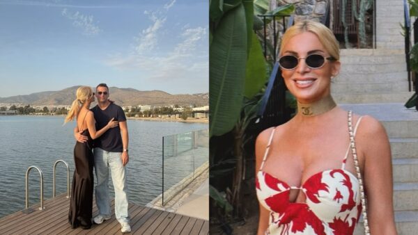 Η Κατερίνα Καινούργιου και ο Παναγιώτης Κουτσουμπής