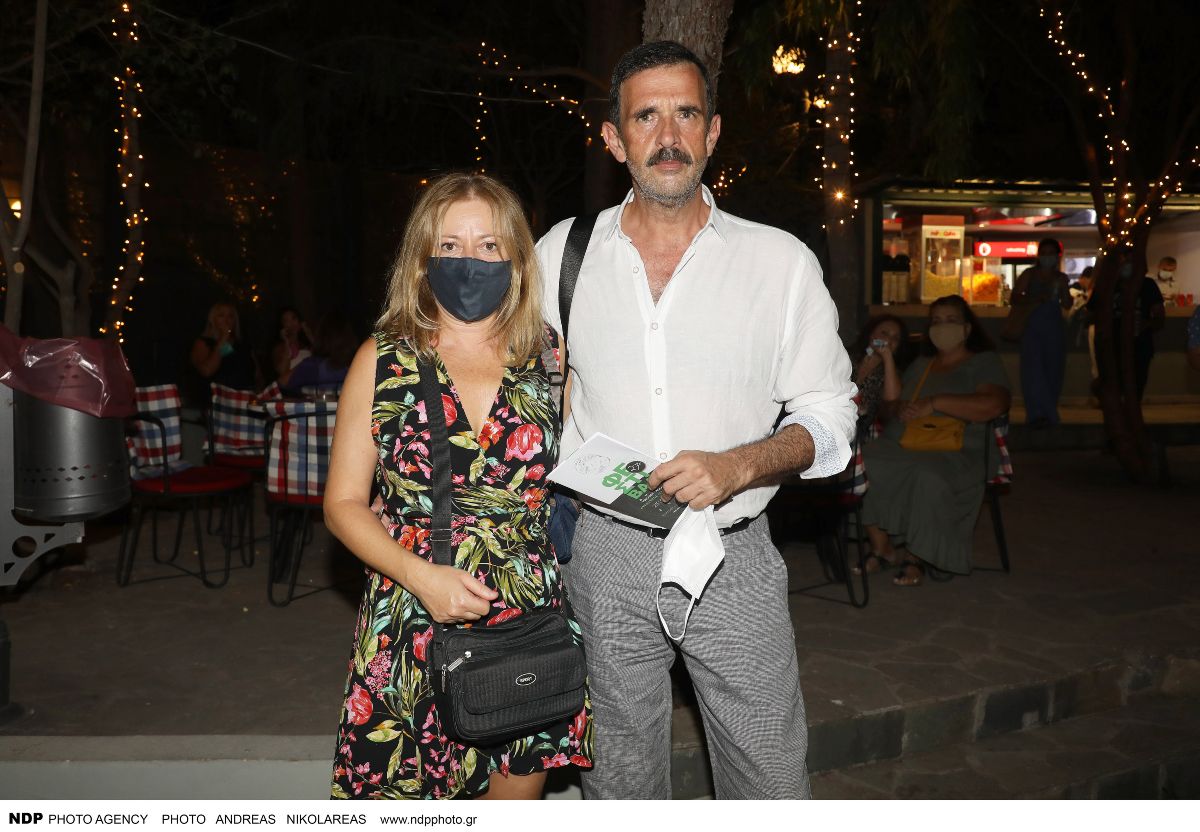 Ο Λεωνίδας Κακούρης και η Αλίκη Στεφανοπούλου