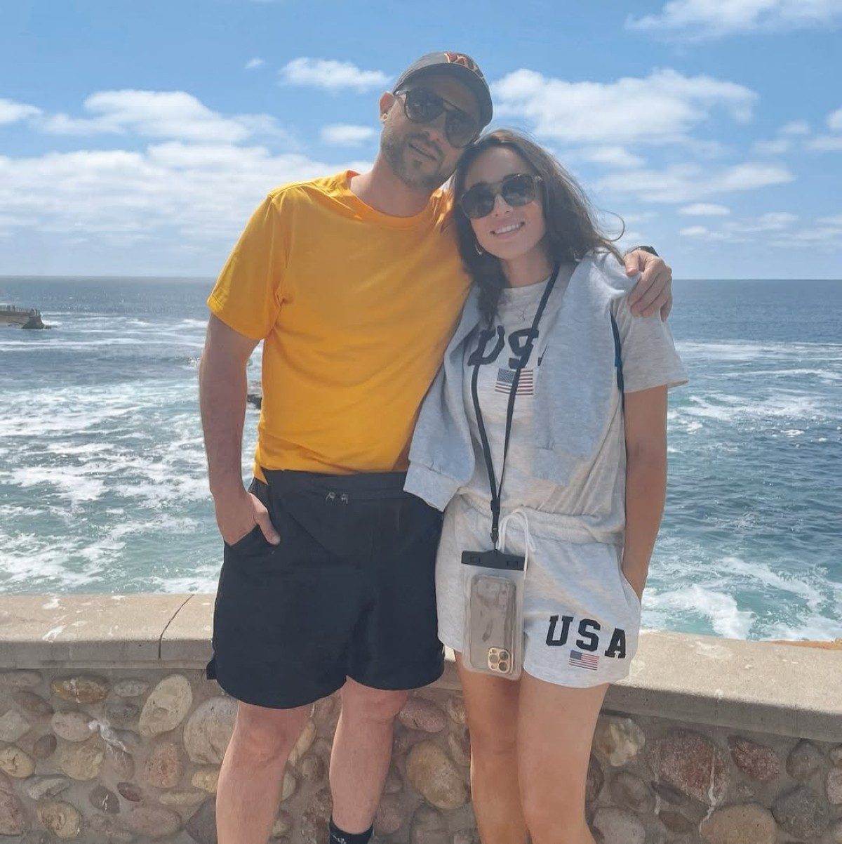 Η Καλομοίρα και ο Γιώργος Μπούσαλης στην Καλιφόρνια