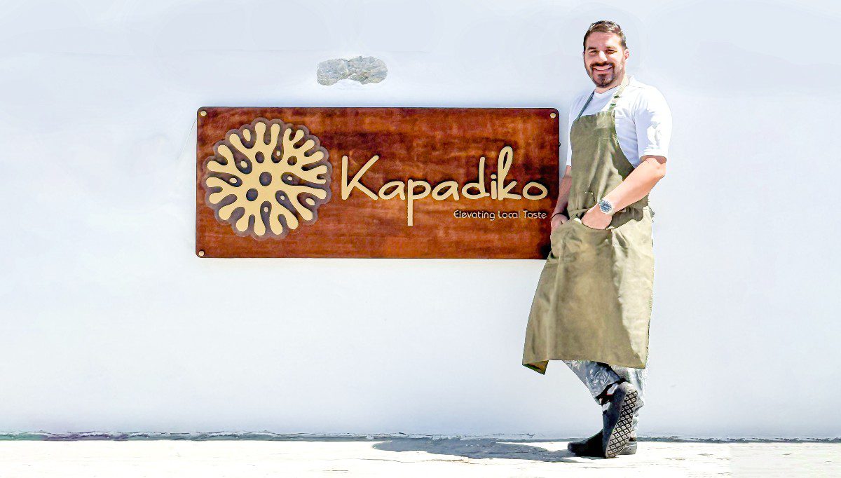 Ο σεφ Μιχάλης Μάρθας 