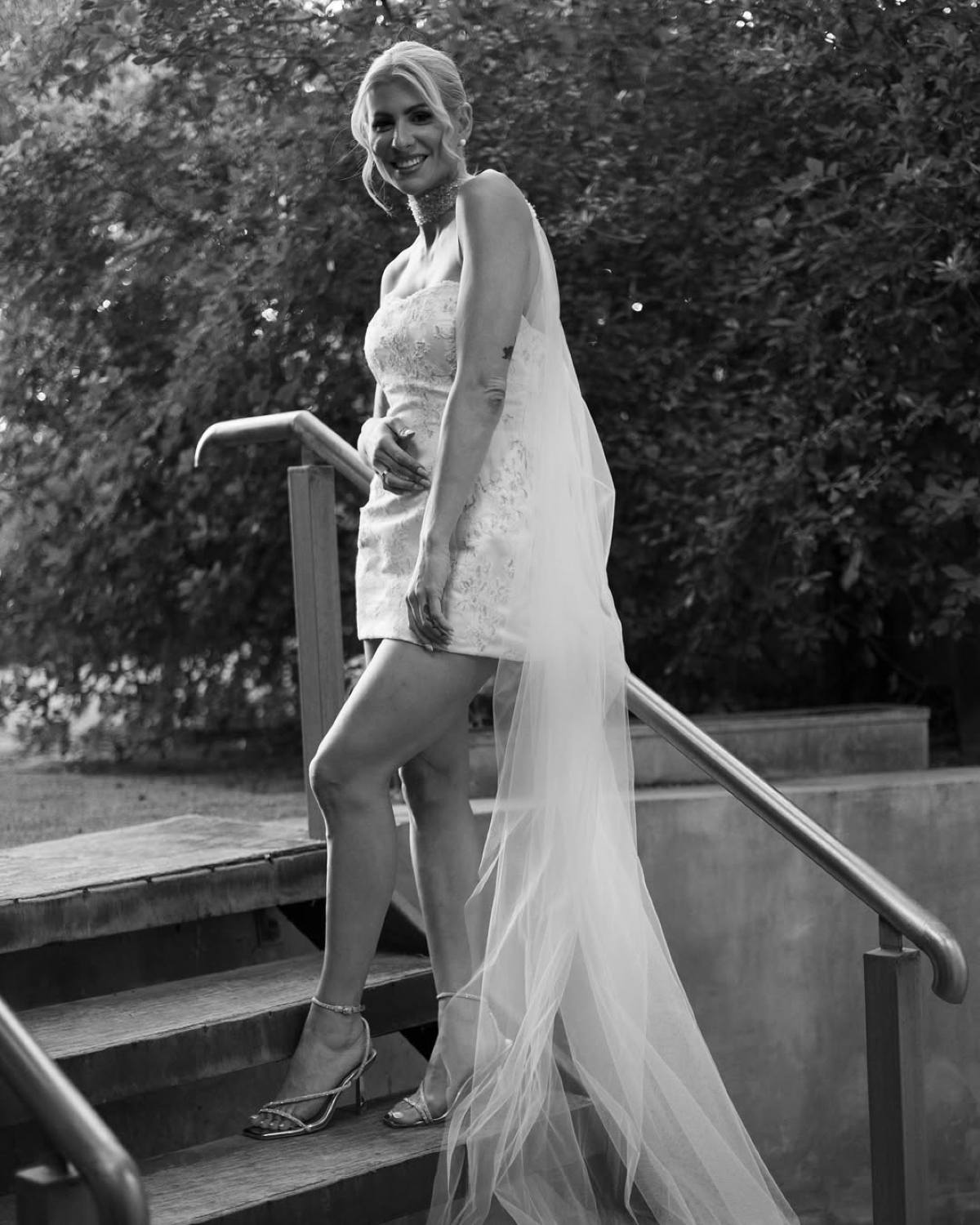 Φωτογραφία από το γάμο της Ευρυδίκης Παπαδοπούλου