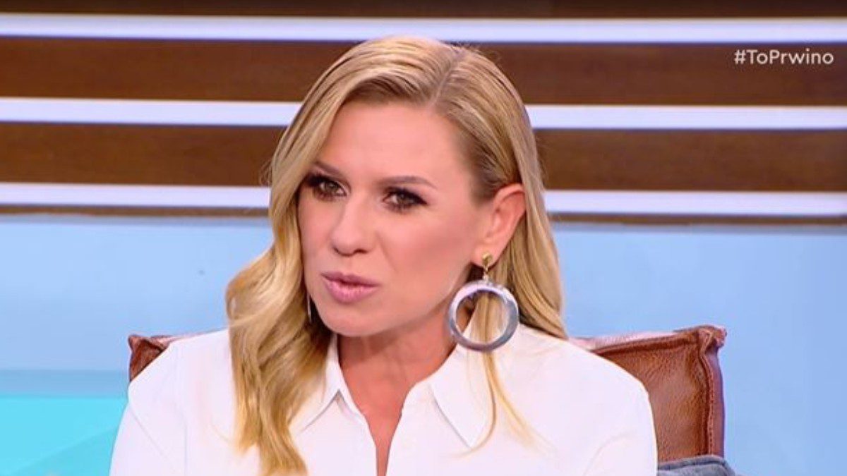 Η Κατερίνα Καραβάτου στο Πρωινό