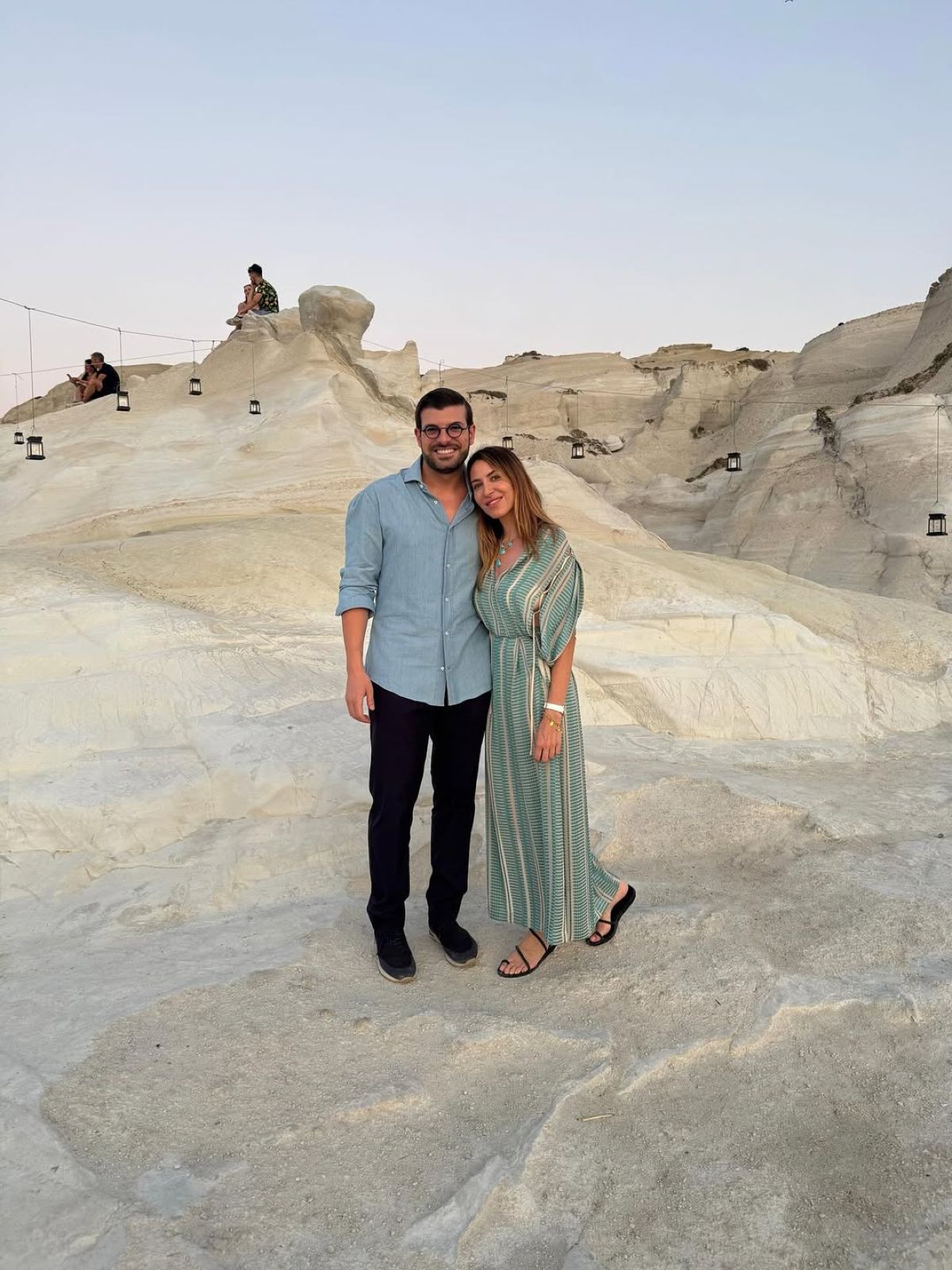 Η ανάρτηση της Κάθριν Εμπειρικός μαζί με τον Φίλιππο Τσαγκρίδη από τη Μήλο