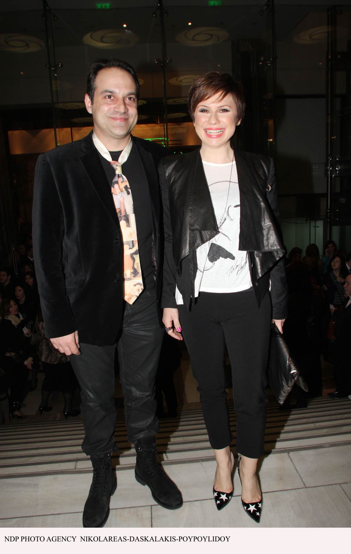 Η Κατερίνα Καραβάτου και ο Κρατερός Κατσούλης