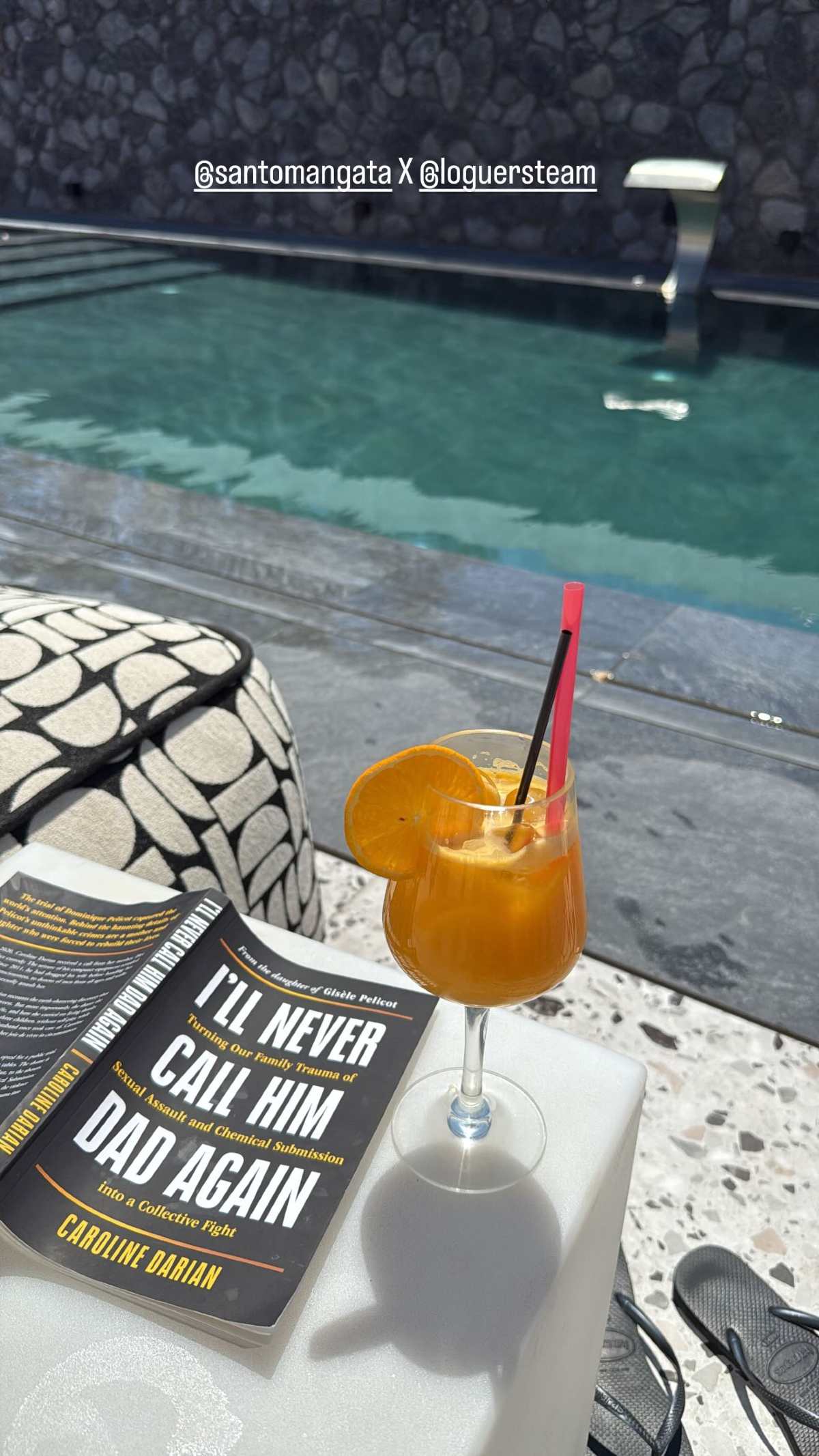 Η Κόνι Μεταξά στη Σαντορίνη