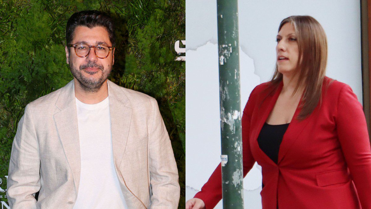 Ο Λάμπρος Κωνσταντάρας και η Ζωή Κωνσταντοπούλου