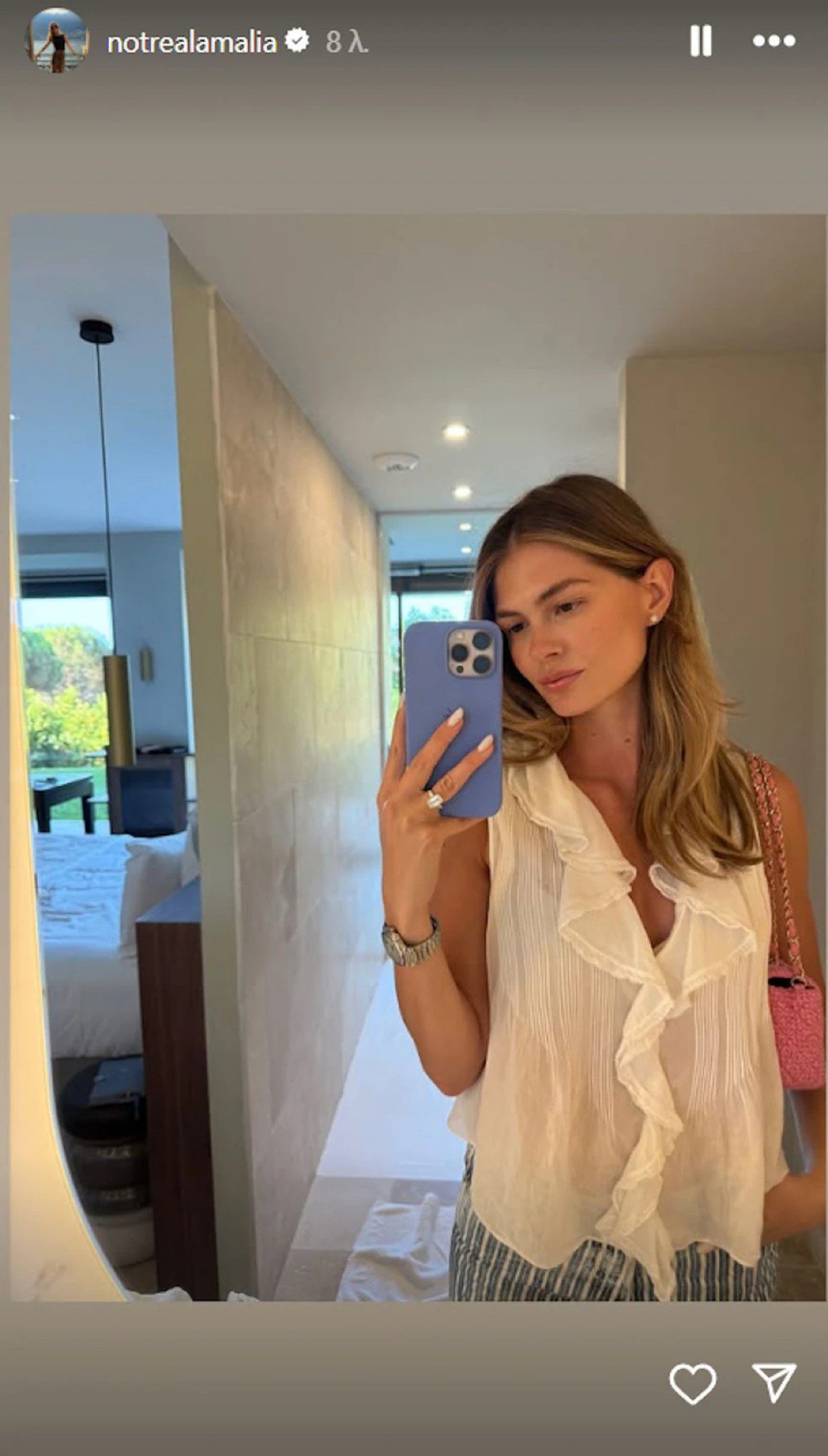 Η Αμαλία Κωστοπούλου στο bachelorette της