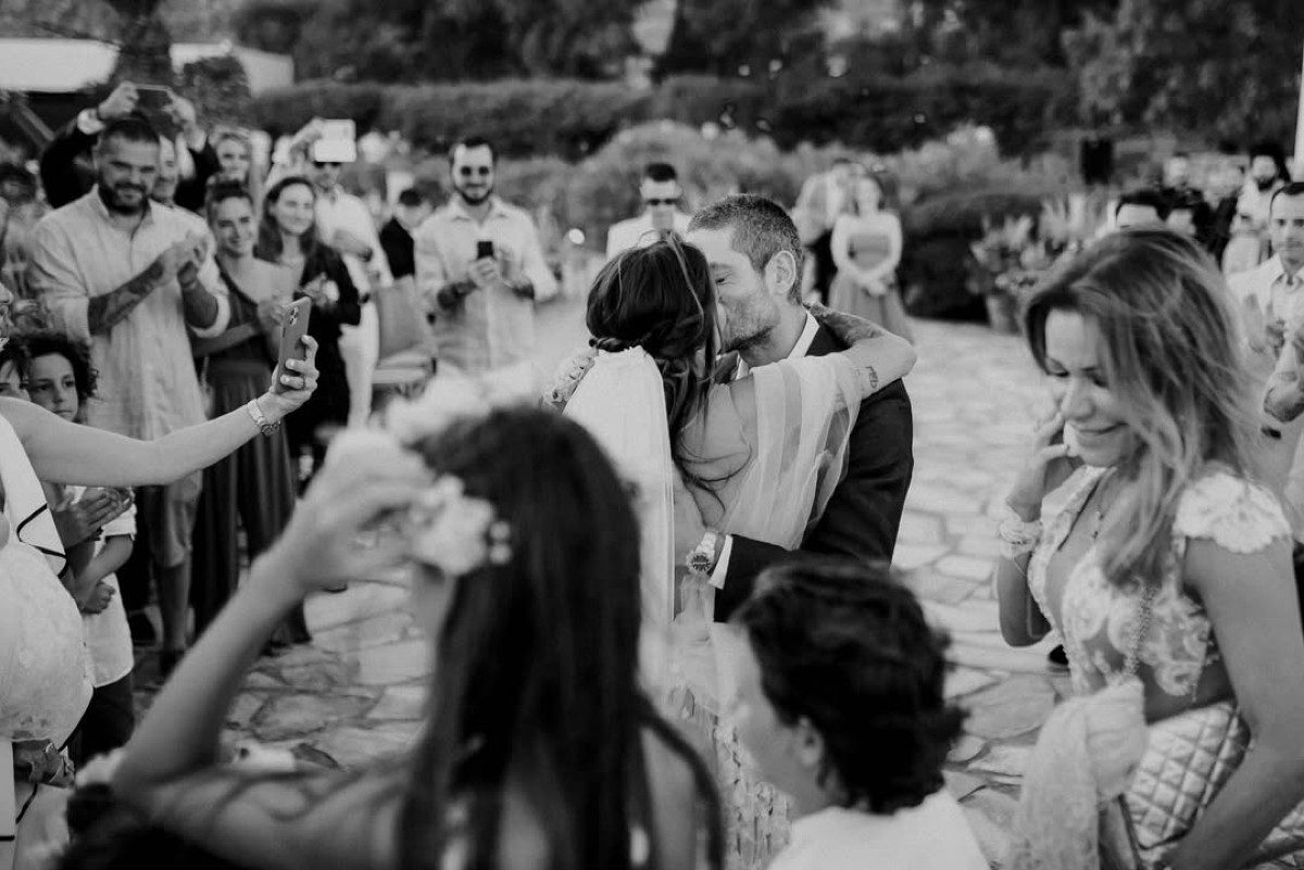 Ο γάμος της Εριέττας Κούρκουλου και του Βύρωνα Βασιλειάδη