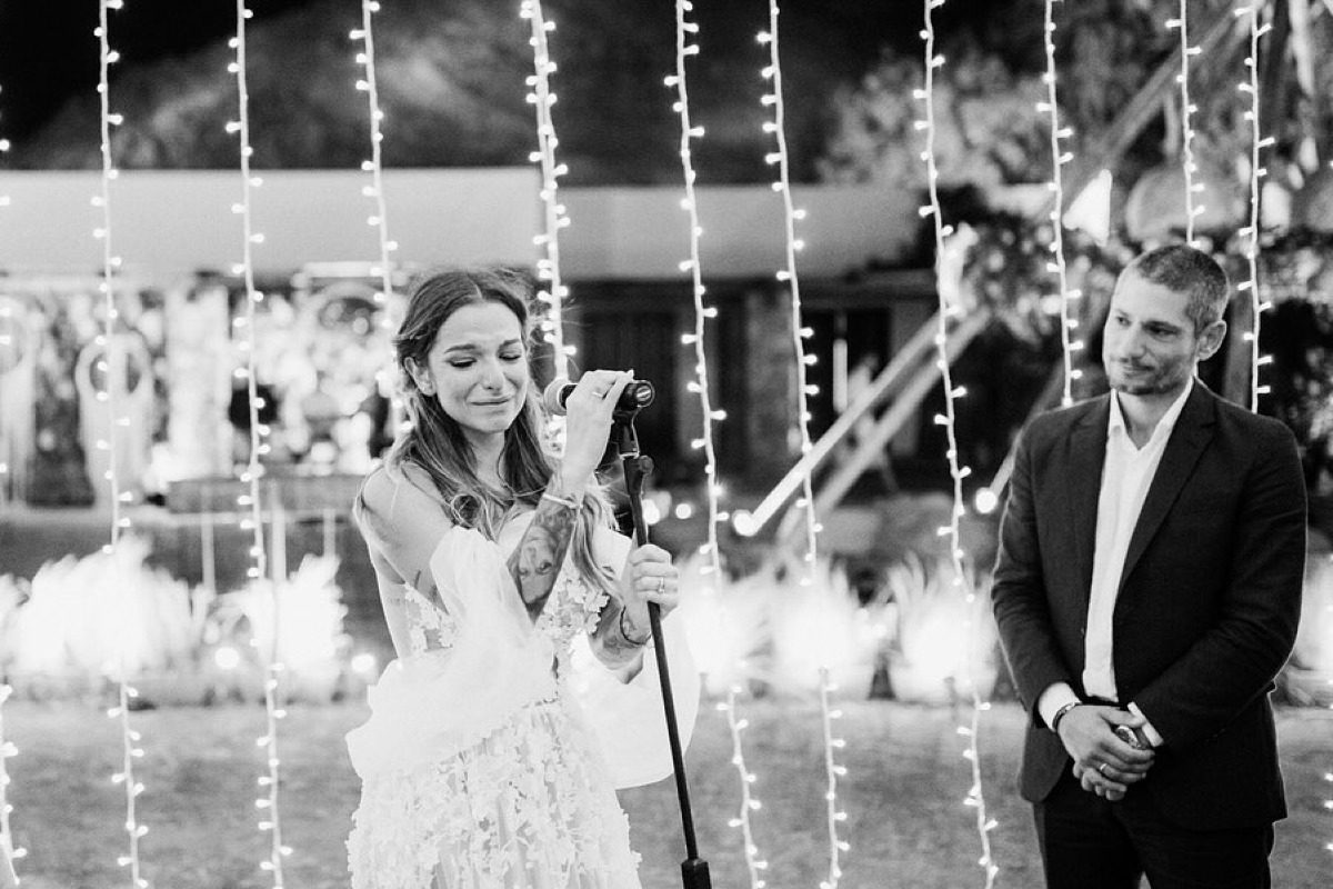 Ο γάμος της Εριέττας Κούρκουλου και του Βύρωνα Βασιλειάδη