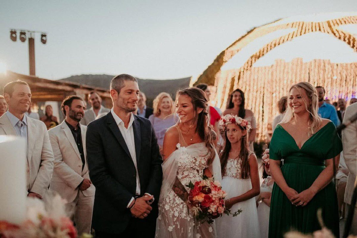 Ο γάμος της Εριέττας Κούρκουλου και του Βύρωνα Βασιλειάδη