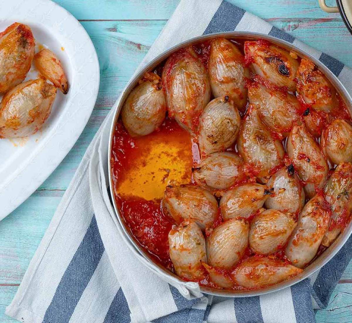 Κρεμμύδια γεμιστά